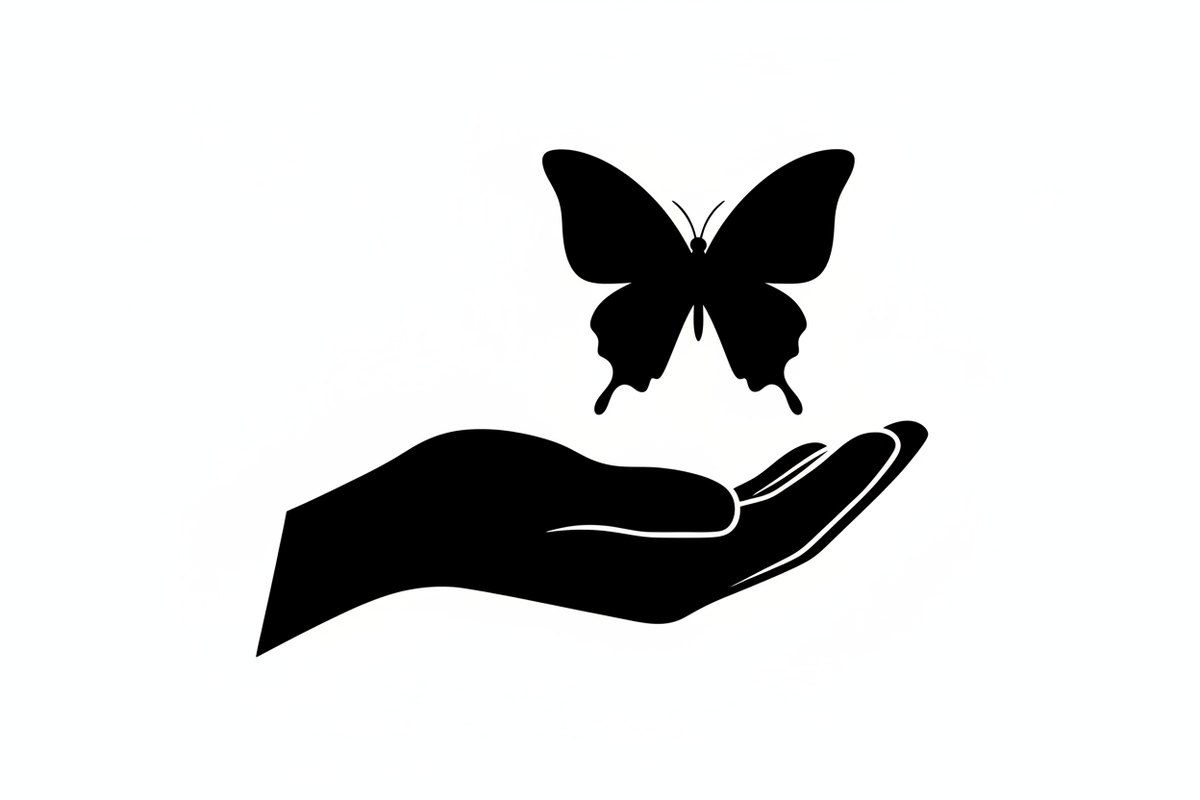 etwas mehr mit schwarz gefärbt